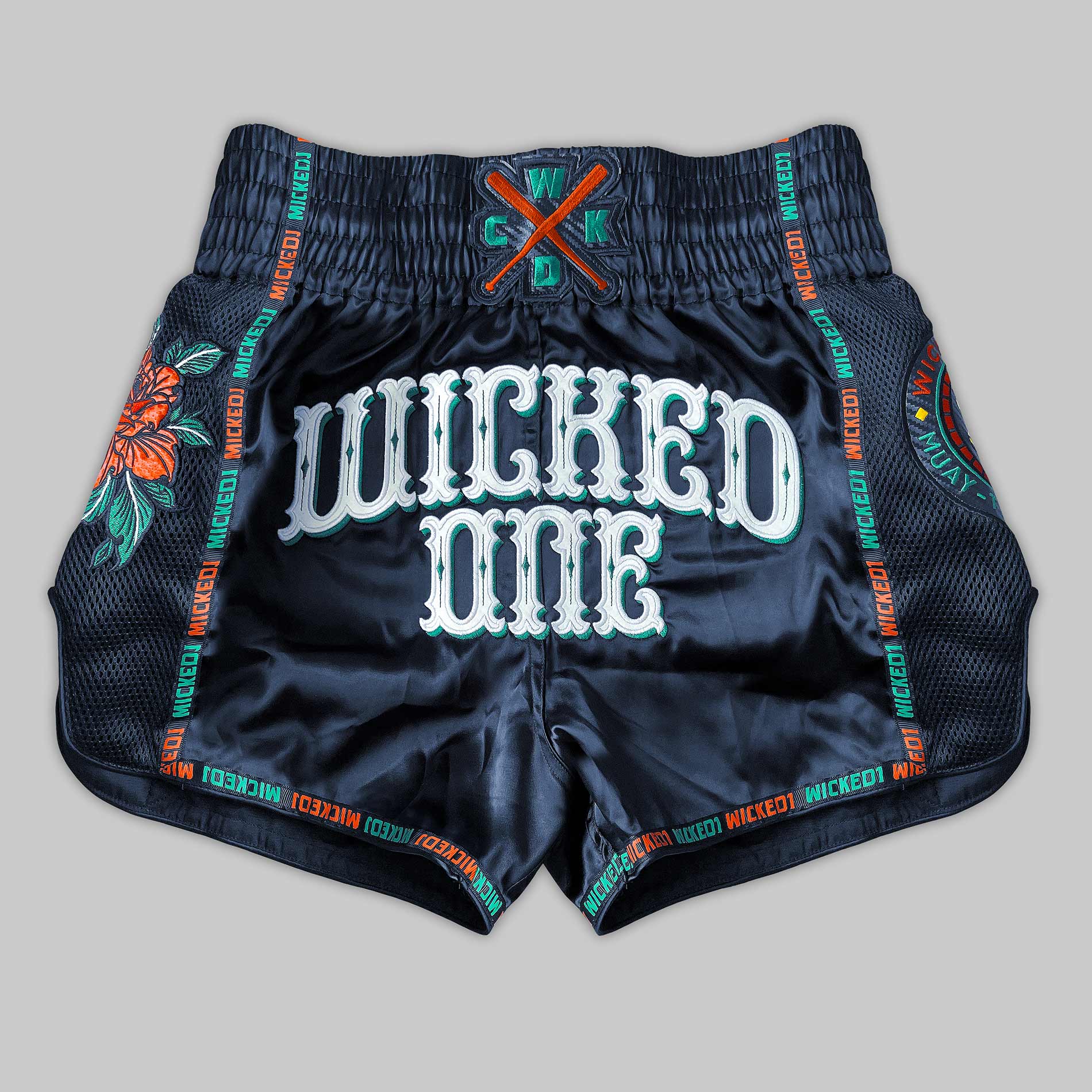 MUAY THAI SHORT BANDIDO NAVY