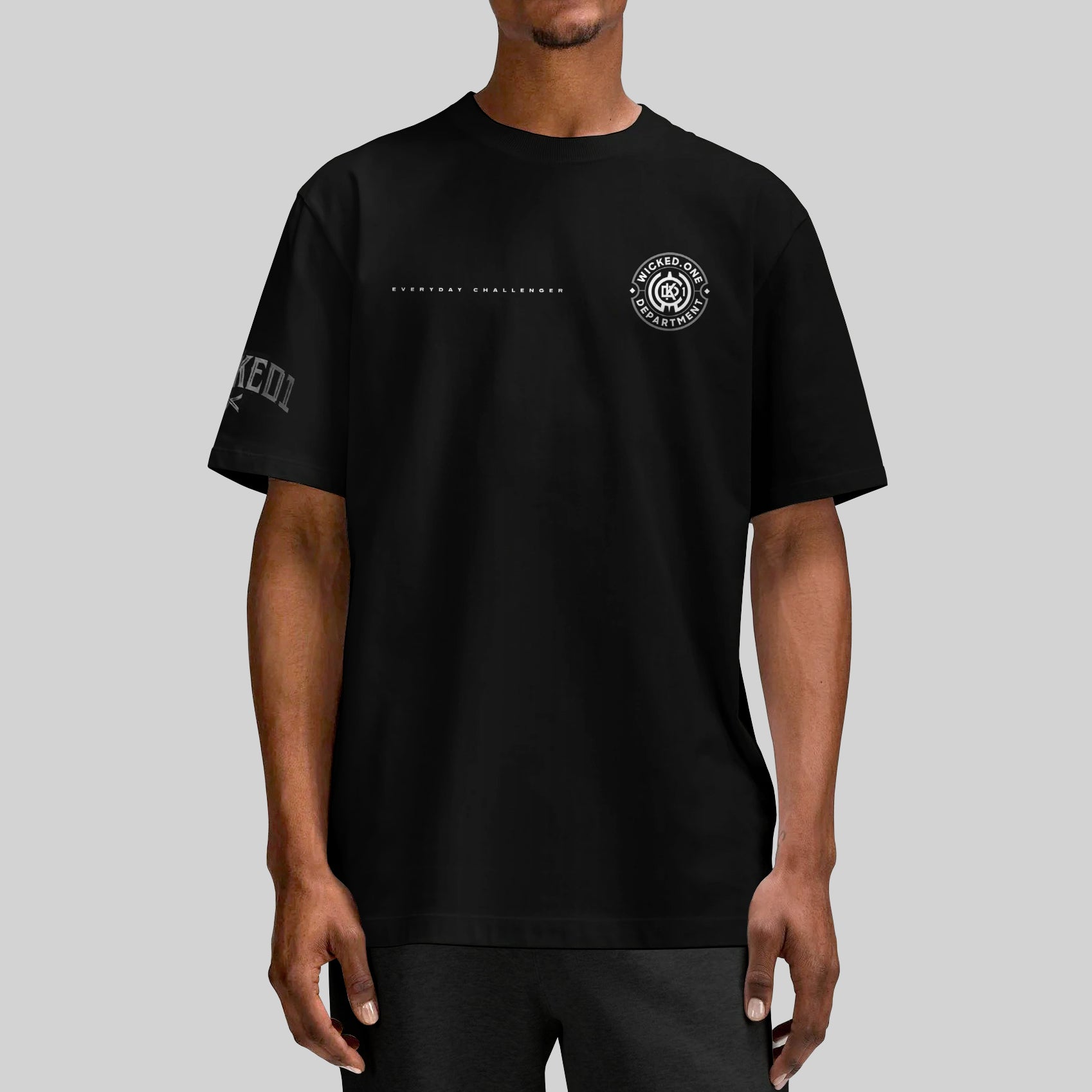 T.SHIRT OVERSIZE DEPARTMENT NOIR