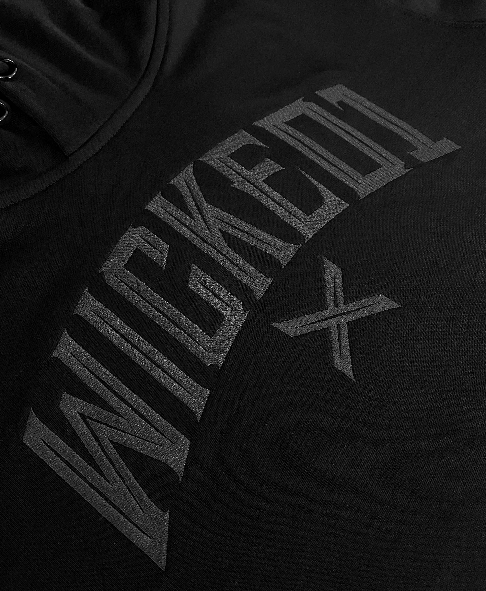 Hoodie Cross Noir