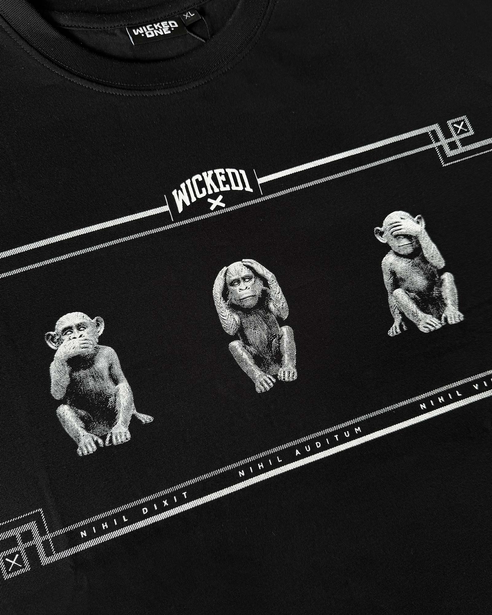 T.SHIRT OVERSIZE NIHIL NOIR