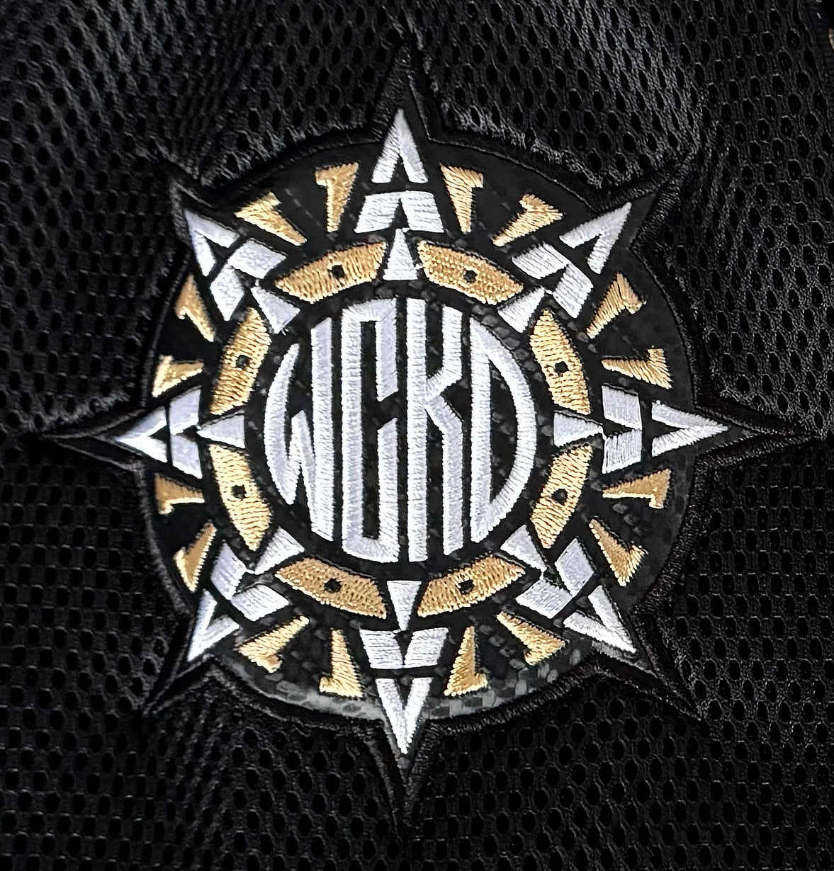 MUAY THAI SHORT AZTEC NOIR/GOLD