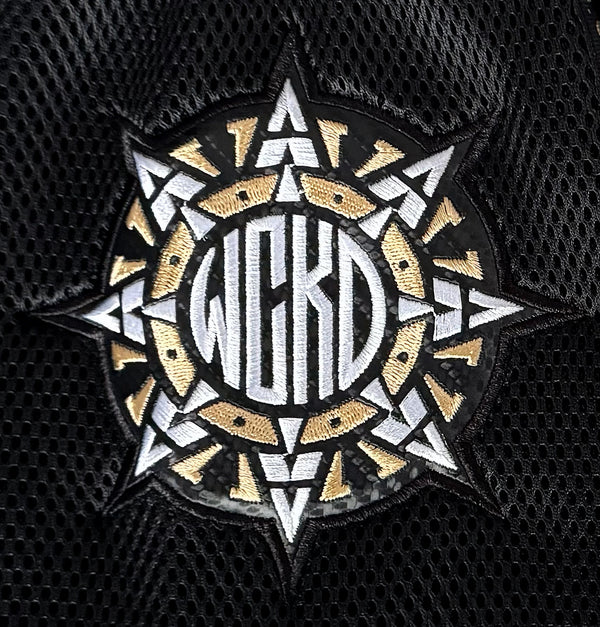 MUAY THAI SHORT AZTEC NOIR/GOLD