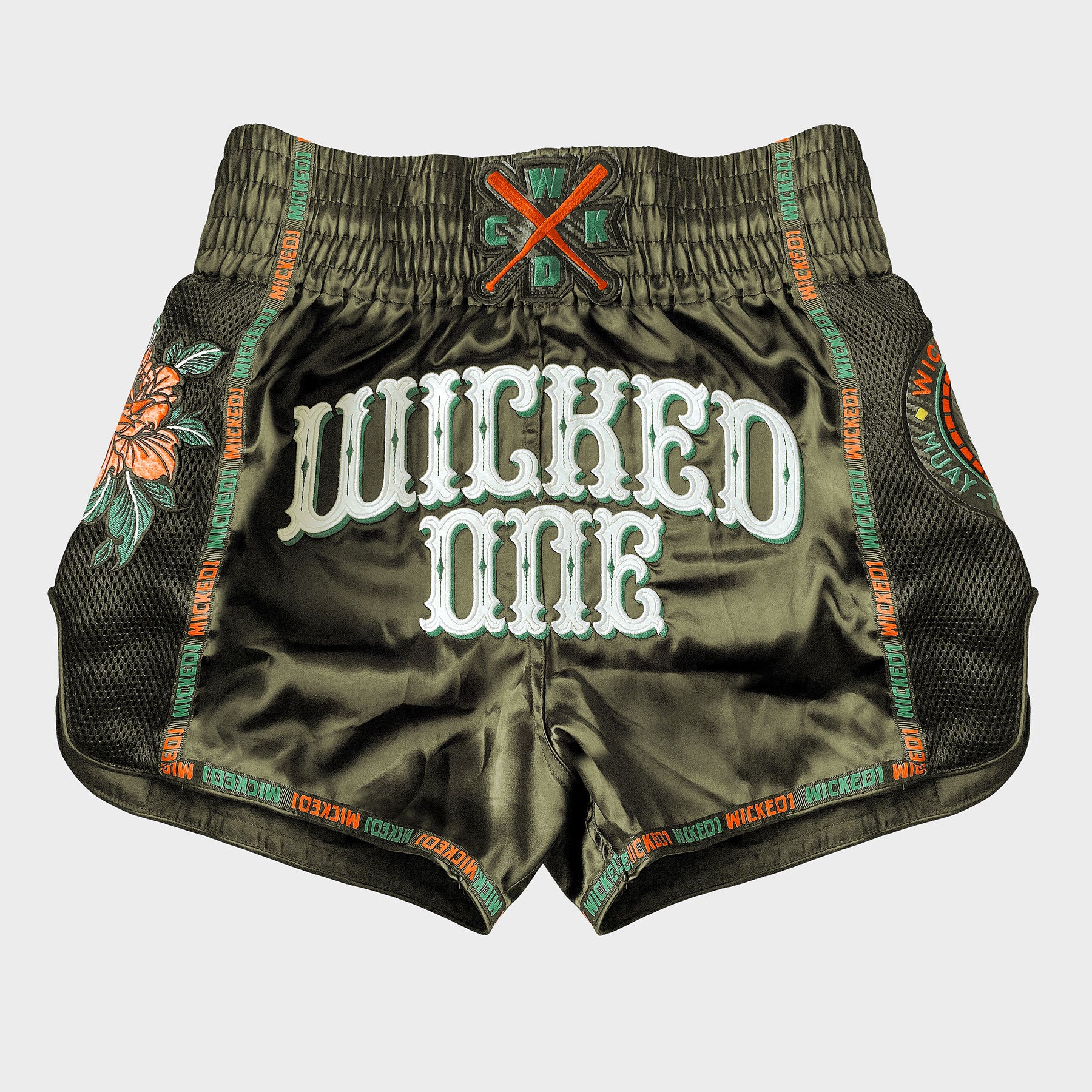 MUAY THAI SHORT BANDIDO KAKI