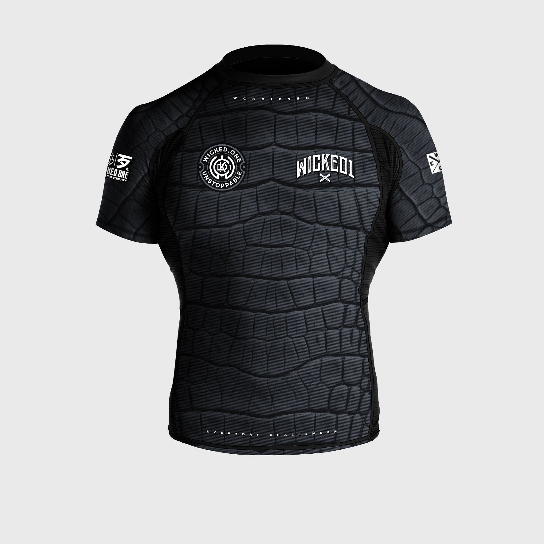 RASHGUARD CAIMAN BLACK/GREY