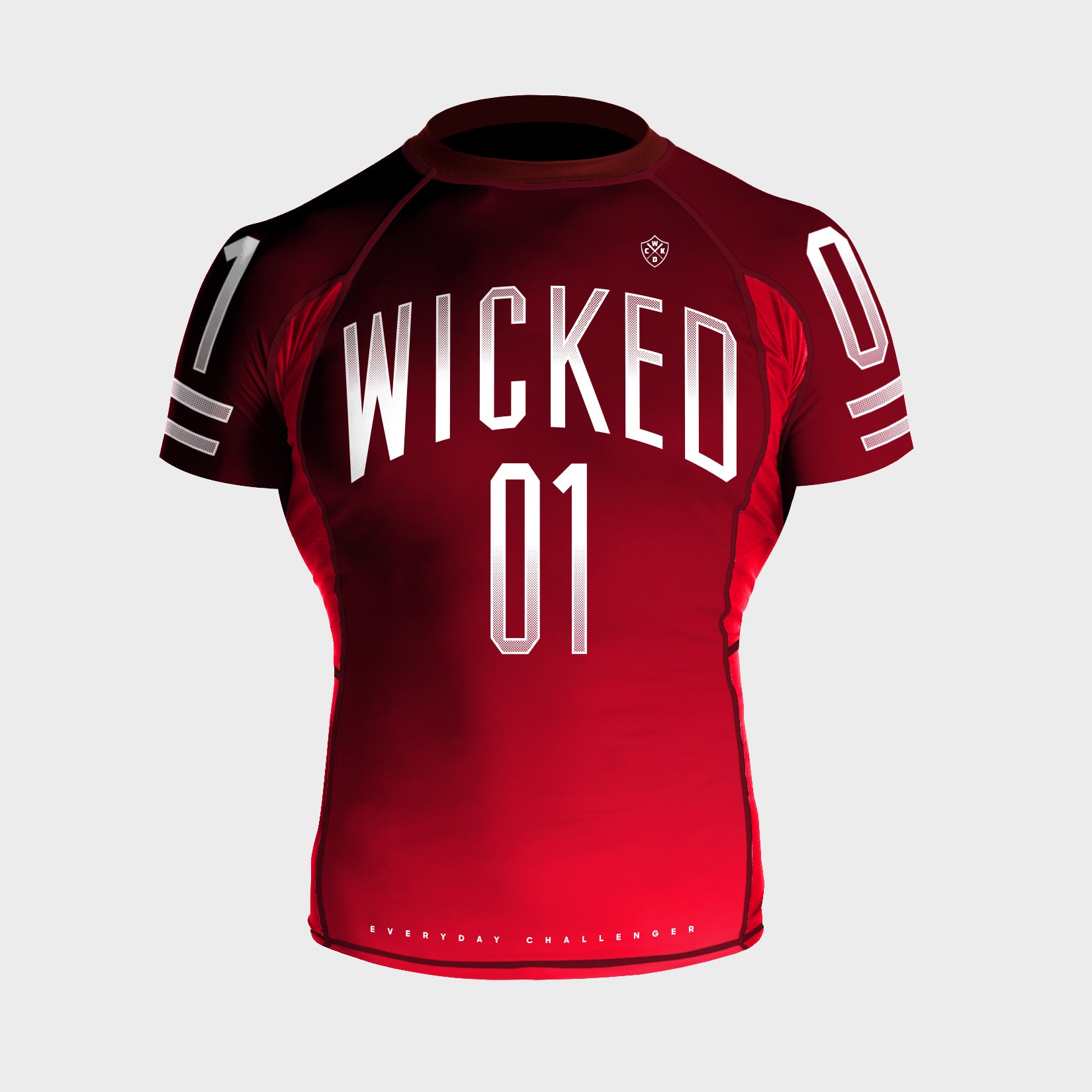 RASHGUARD SUPERBOWL RED