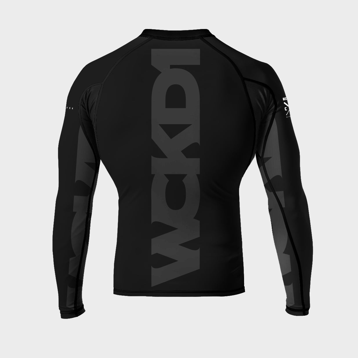 WCKD BLACK RASHGUARD