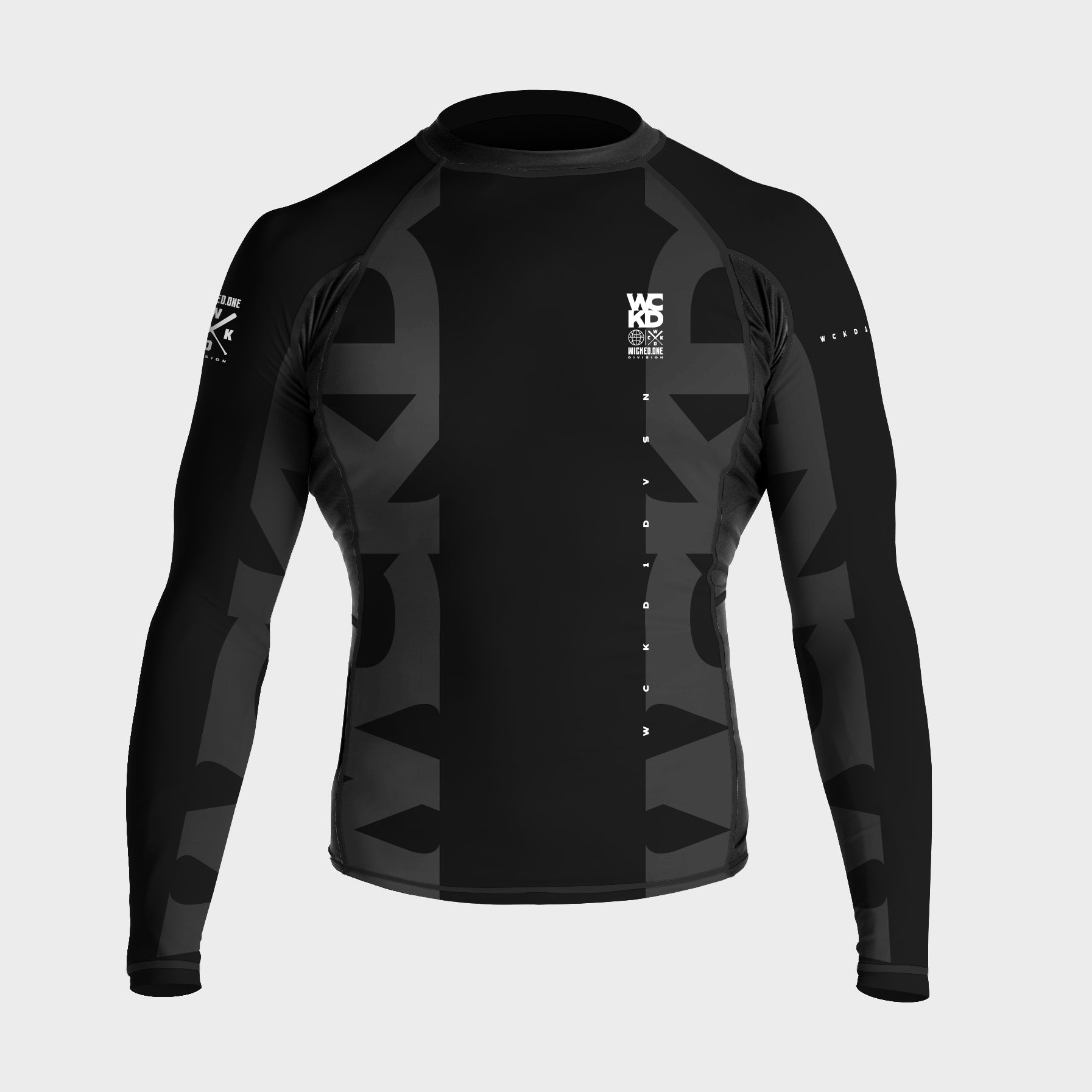 WCKD BLACK RASHGUARD