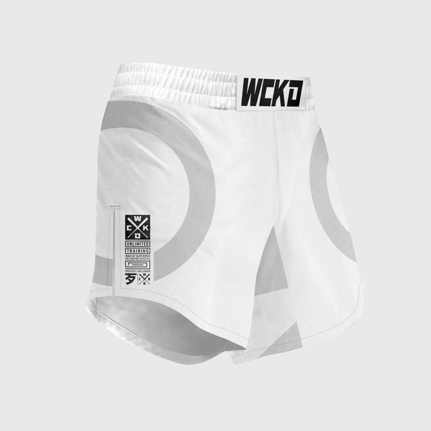 MMA SHORT ELEMENT KRUZ BLANC