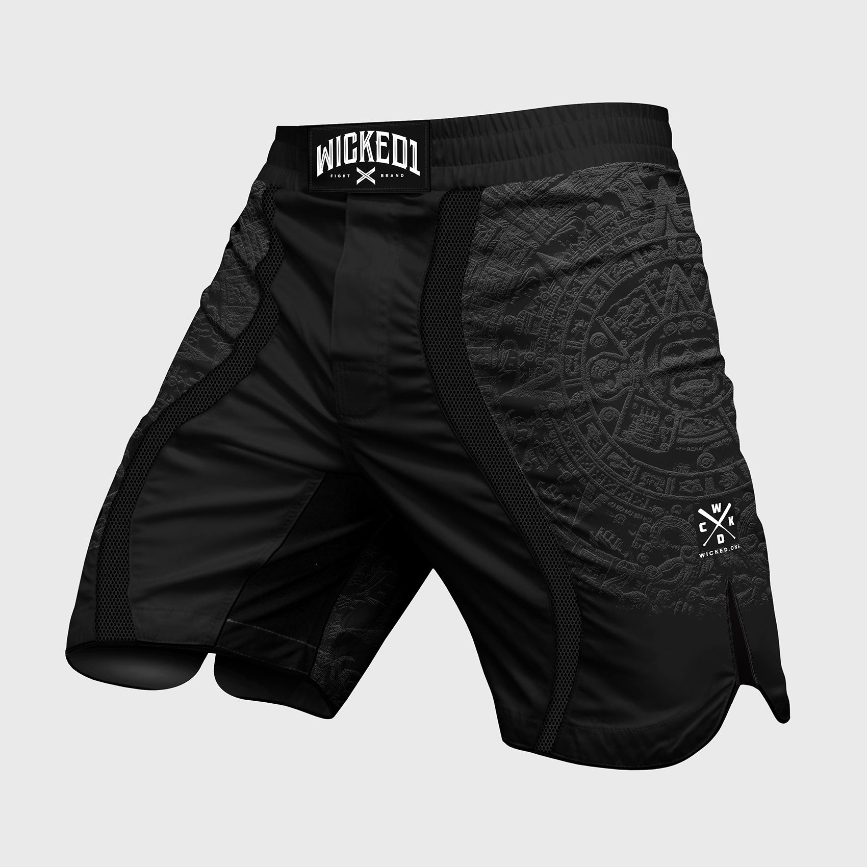 MMA SHORT EAGER AZTEC BLACK