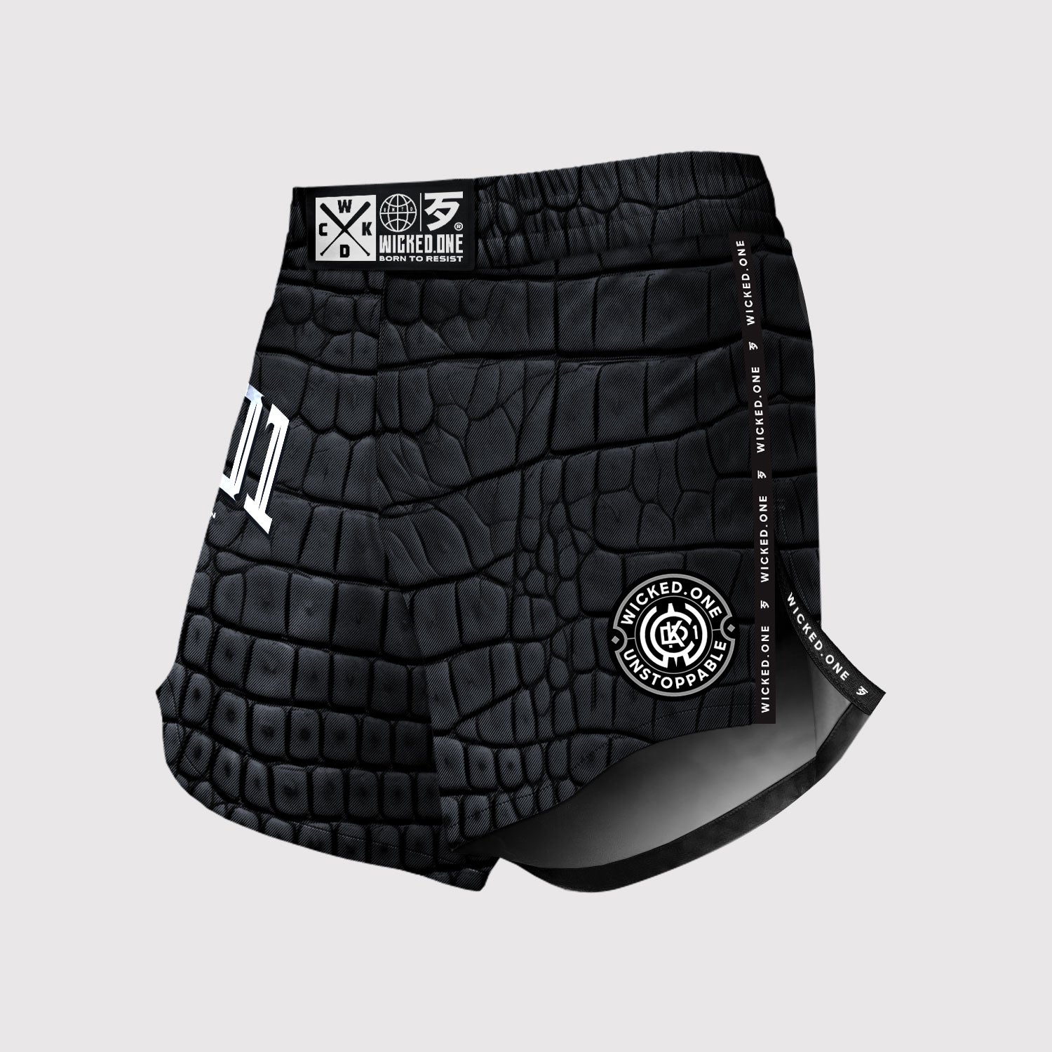 MMA SHORT ELEMENT CAÏMAN NOIR/GRIS