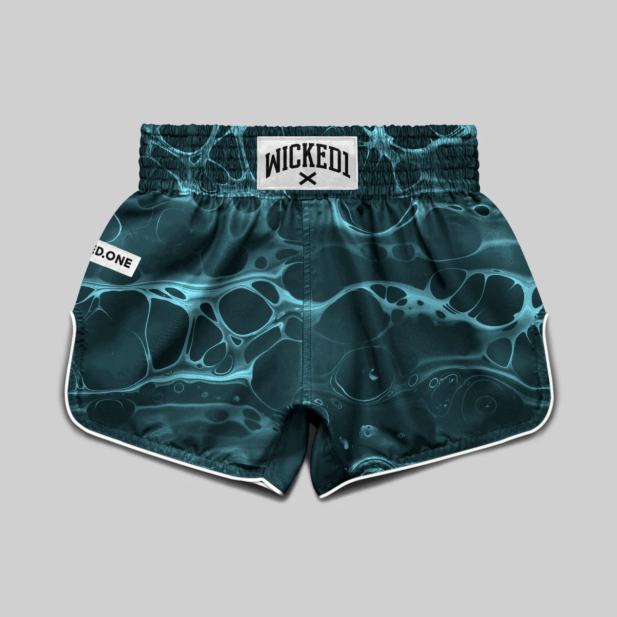 MUAY THAI SHORT CHEMIST VERT
