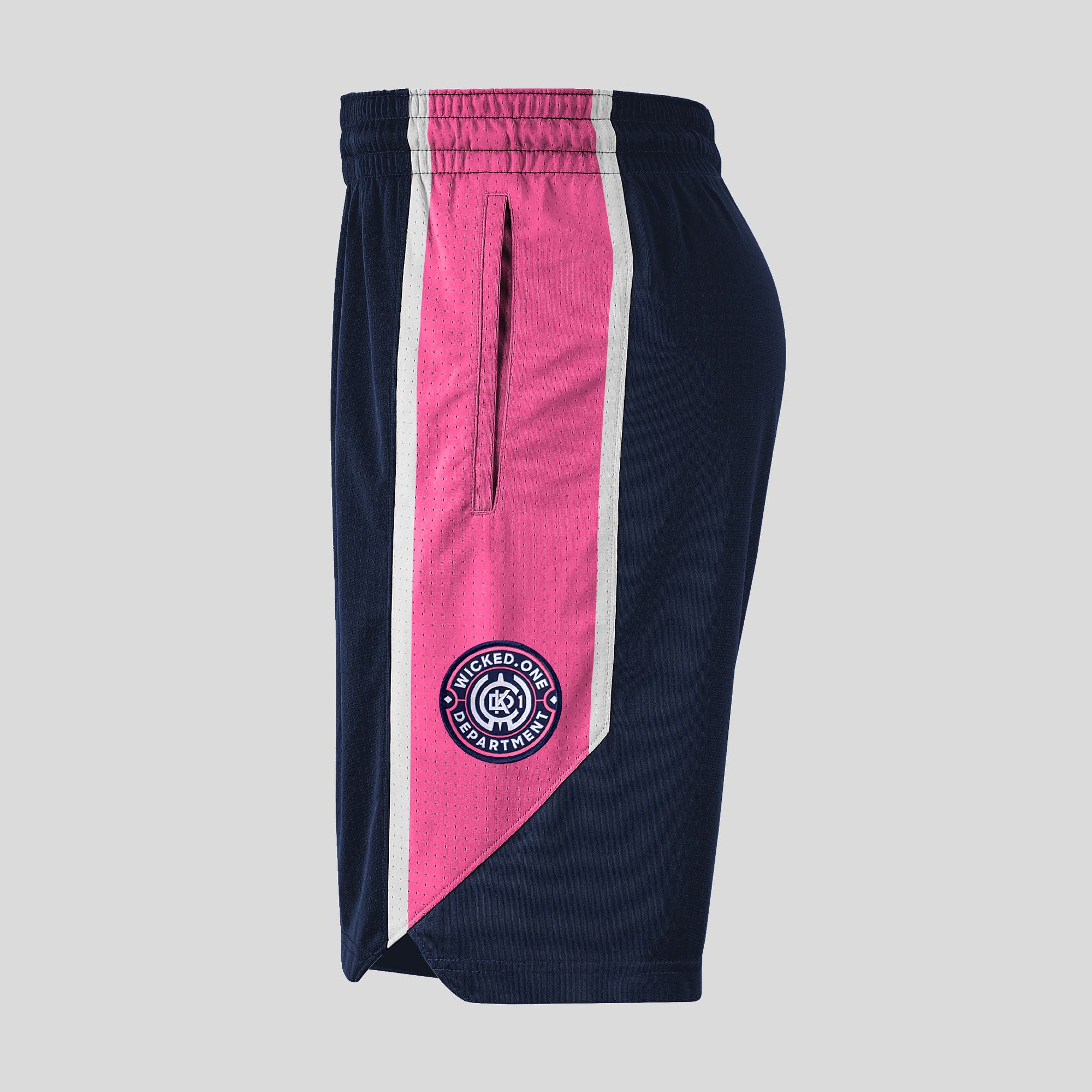 SHORT MAGNETIC NAVY ROSE