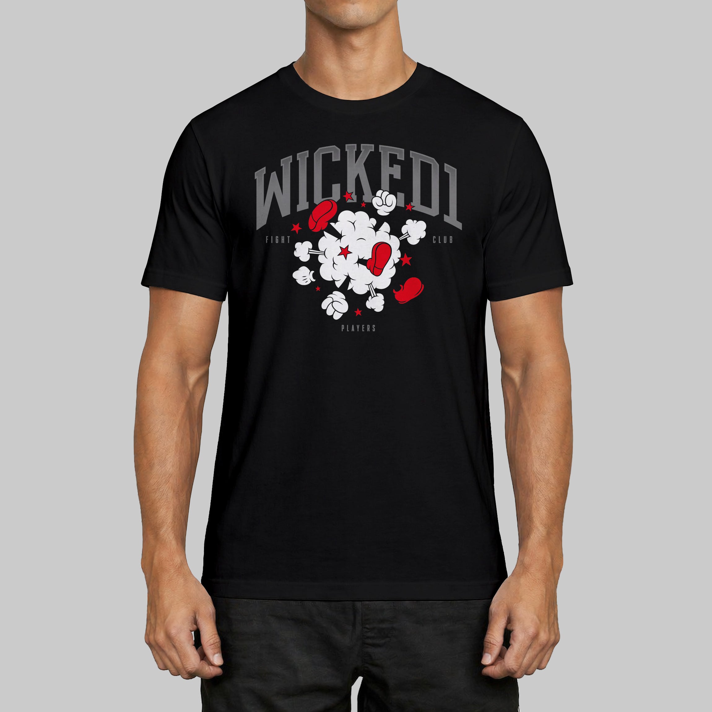 T.SHIRT FIGHT CLUB NOIR