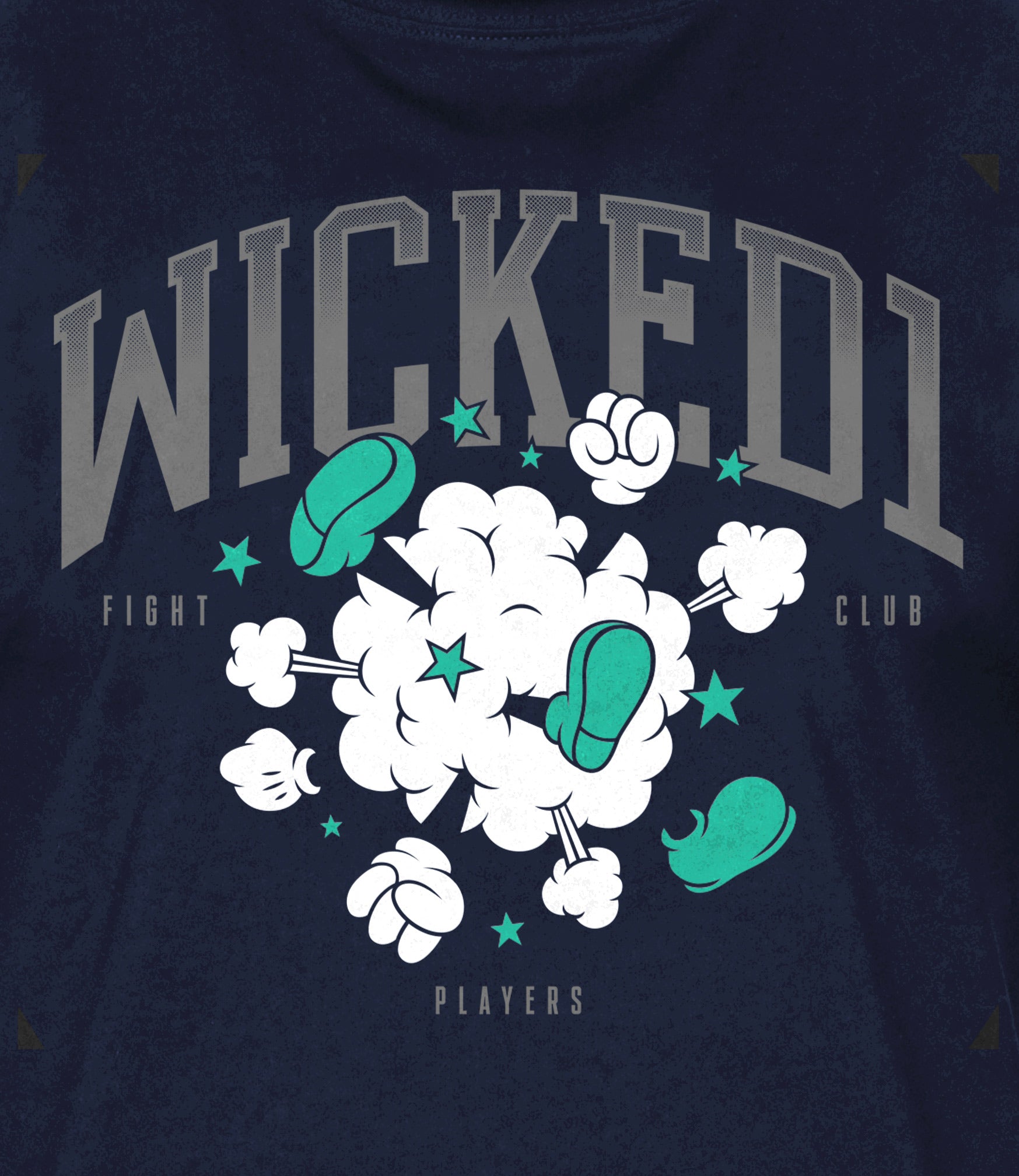 T.SHIRT FIGHT CLUB NAVY