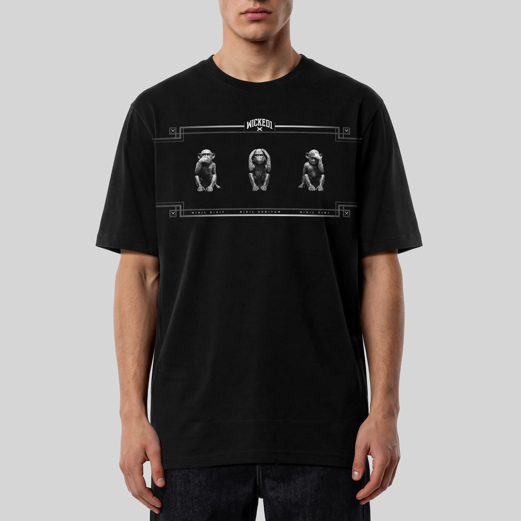 T.SHIRT OVERSIZE NIHIL NOIR