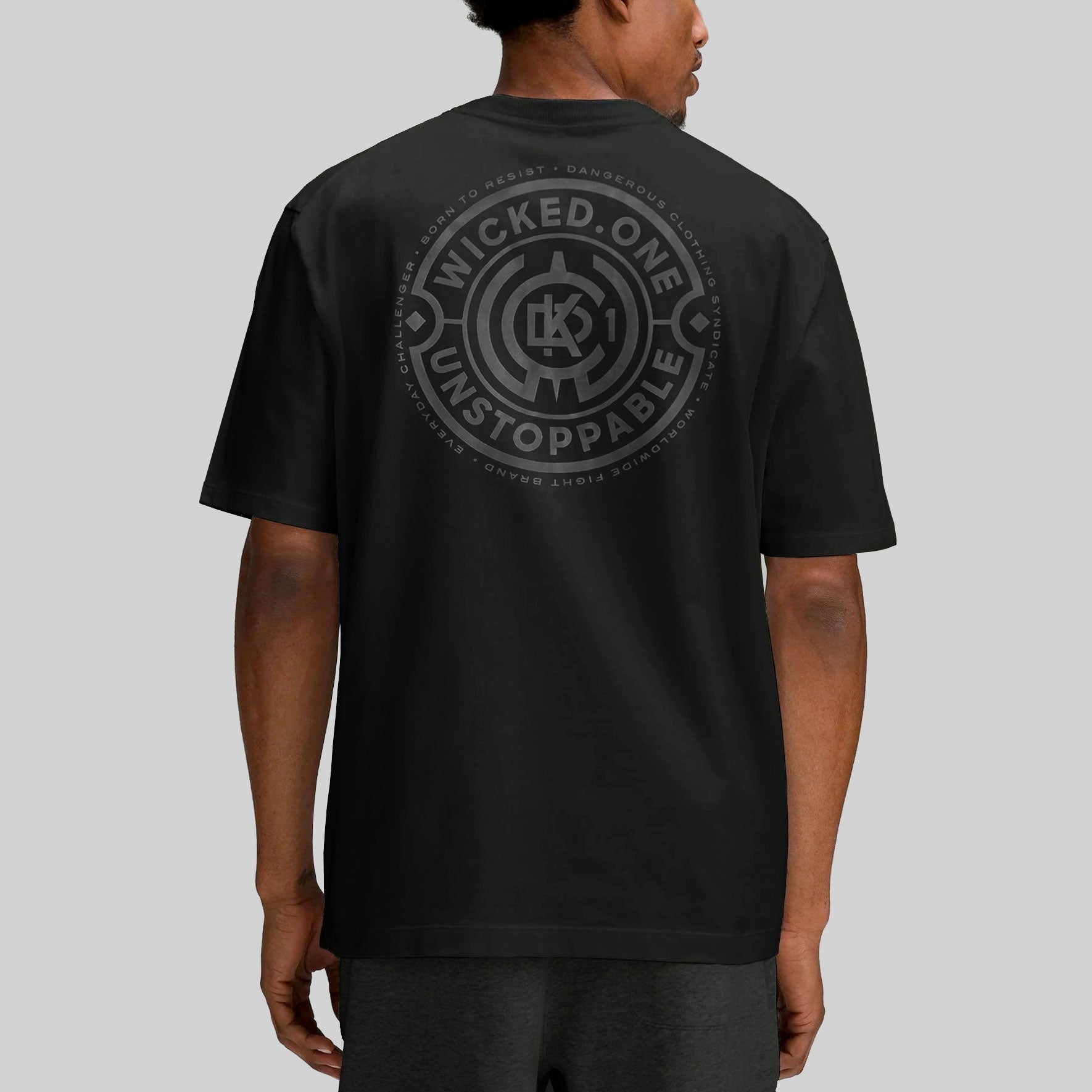 T.SHIRT OVERSIZE DEPARTMENT NOIR