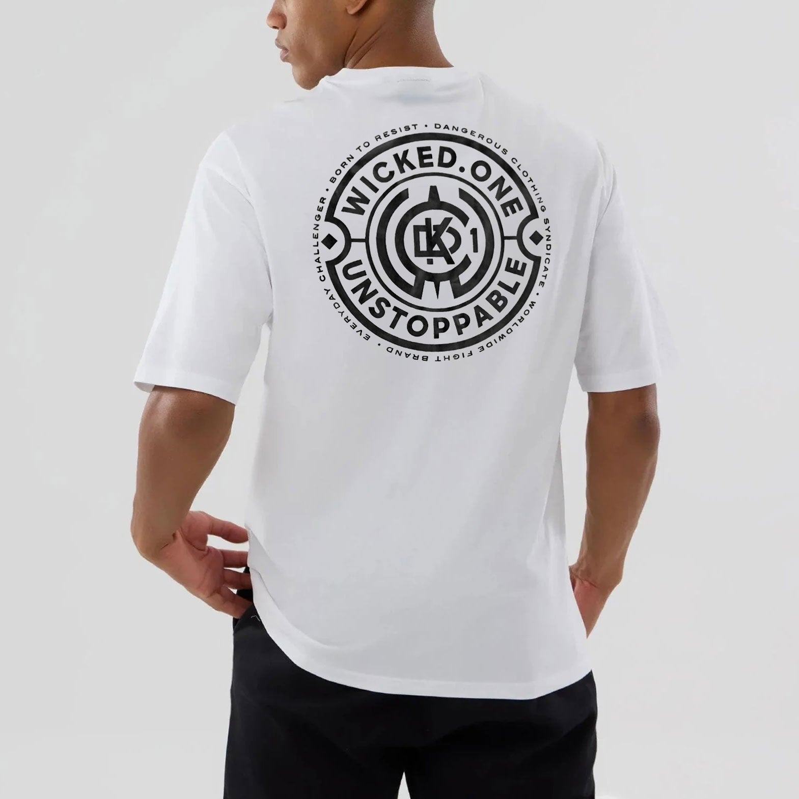 T.SHIRT OVERSIZE DEPARTMENT BLANC