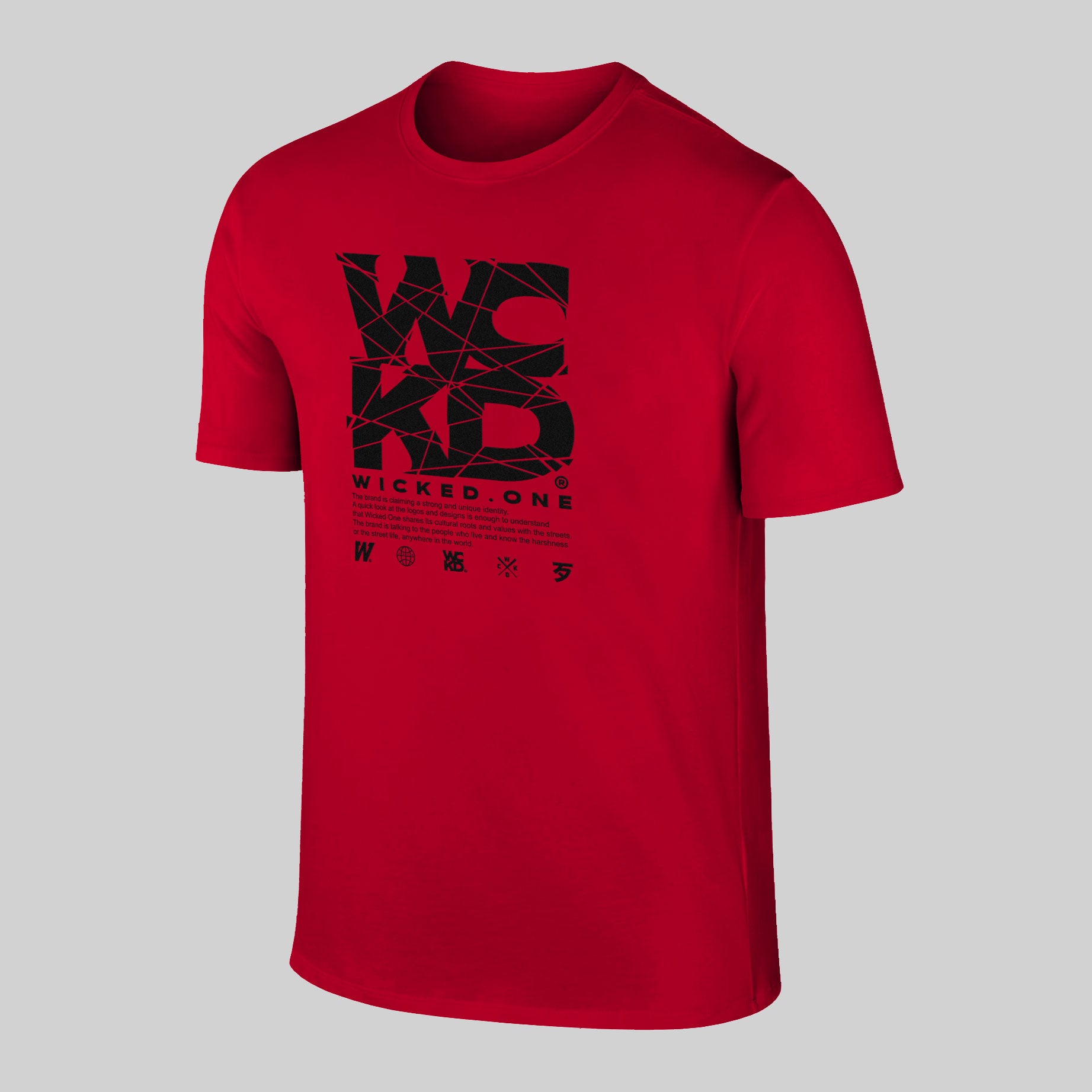 T.SHIRT DEMOLITION ROUGE