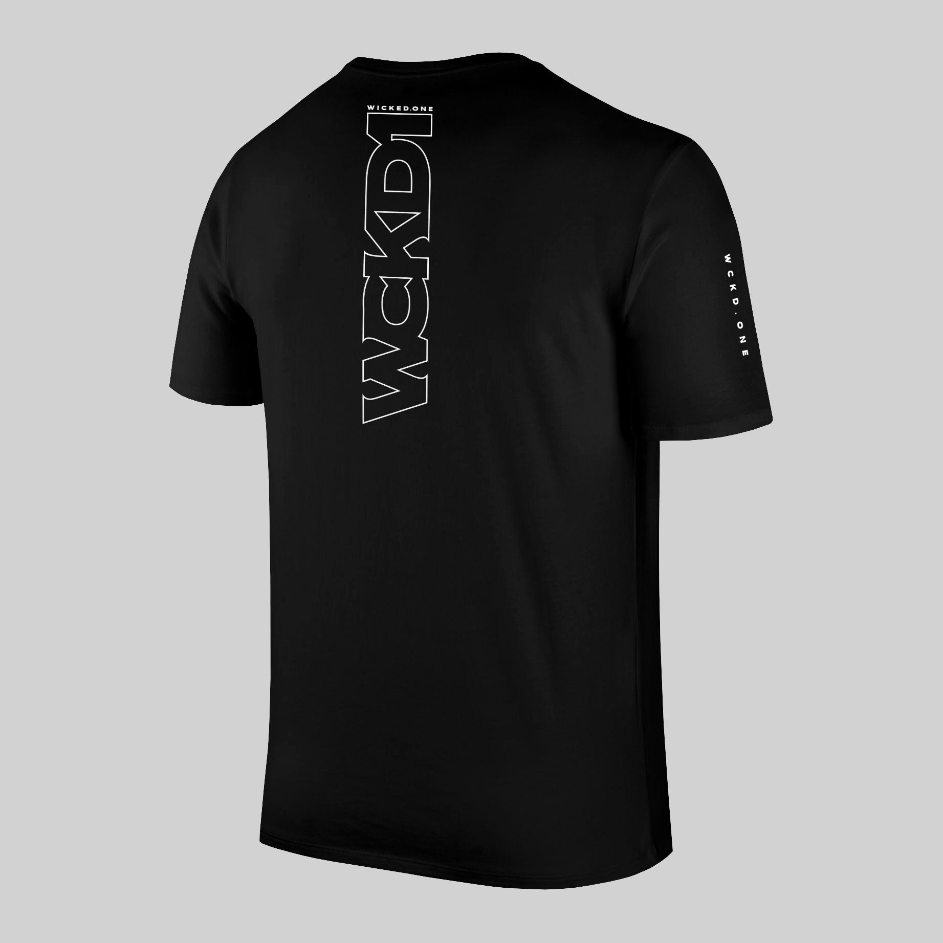 T.SHIRT LAZER-CUT NOIR