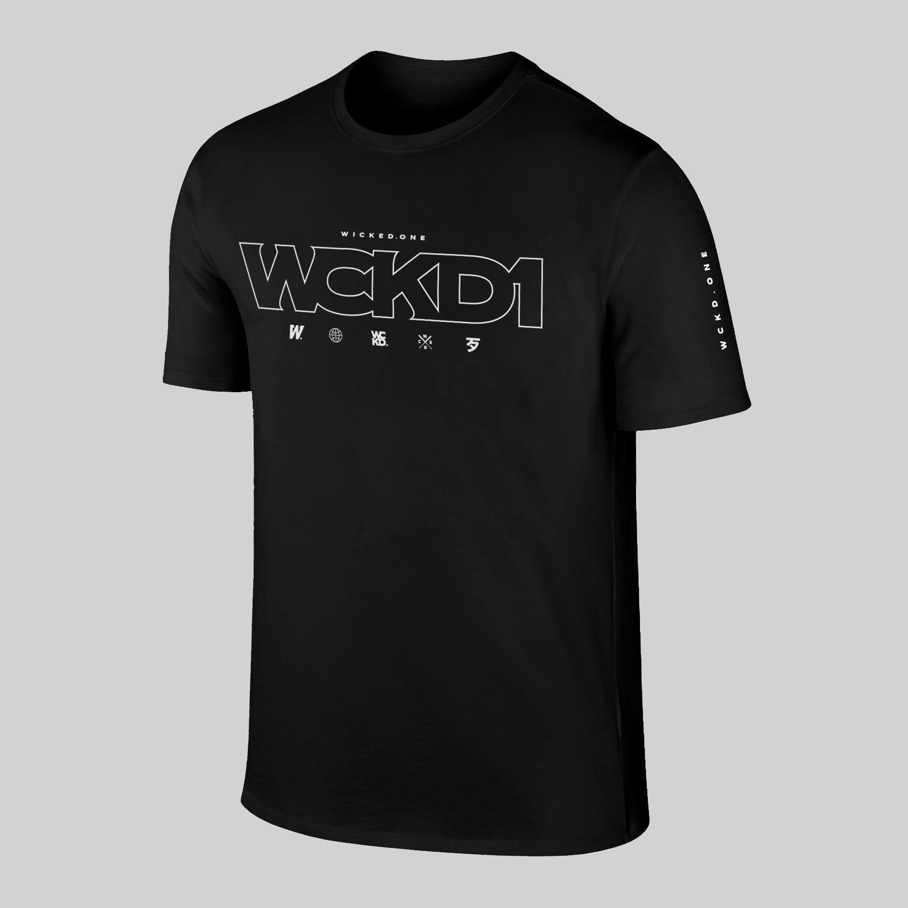 T.SHIRT LAZER-CUT NOIR