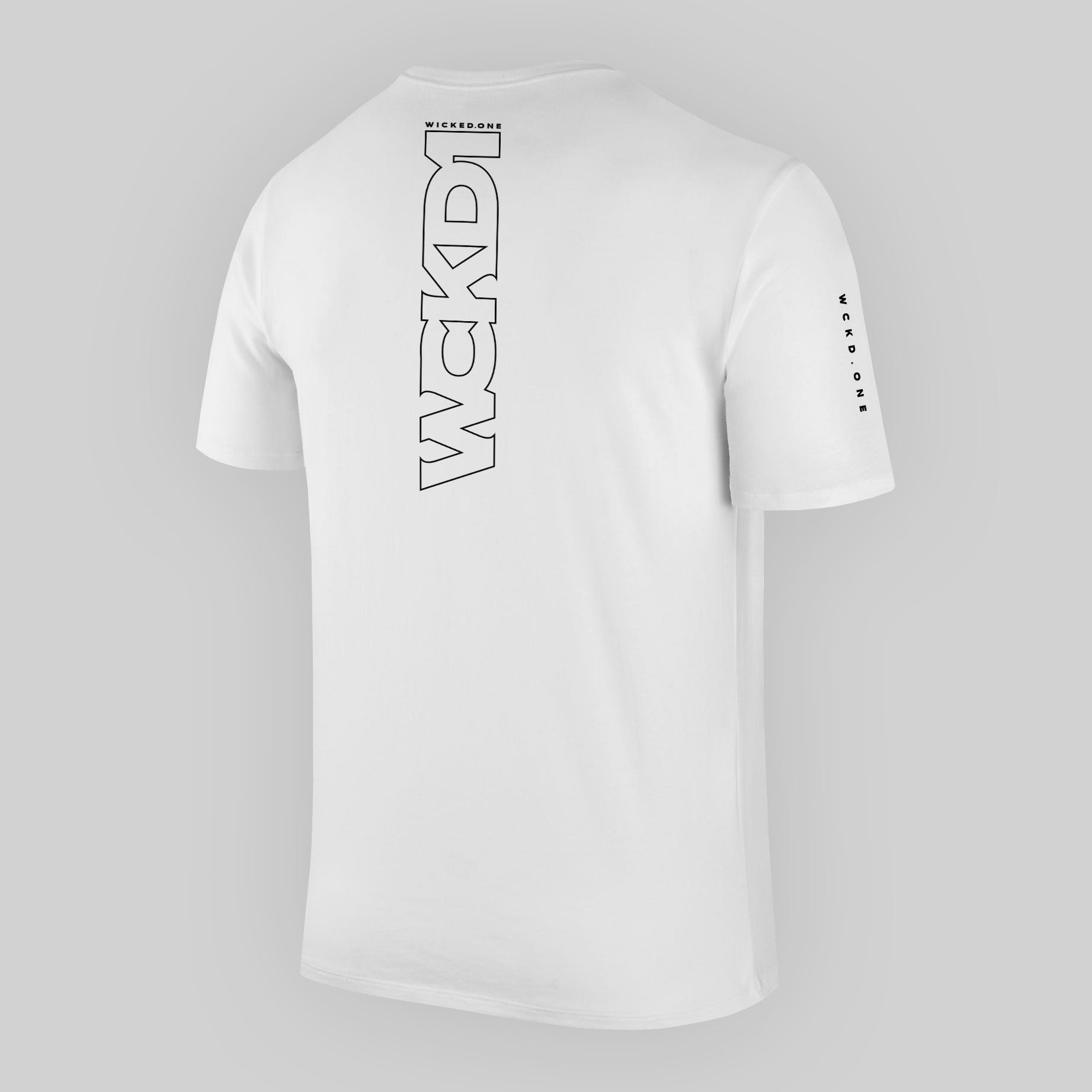T.SHIRT LAZER-CUT BLANC