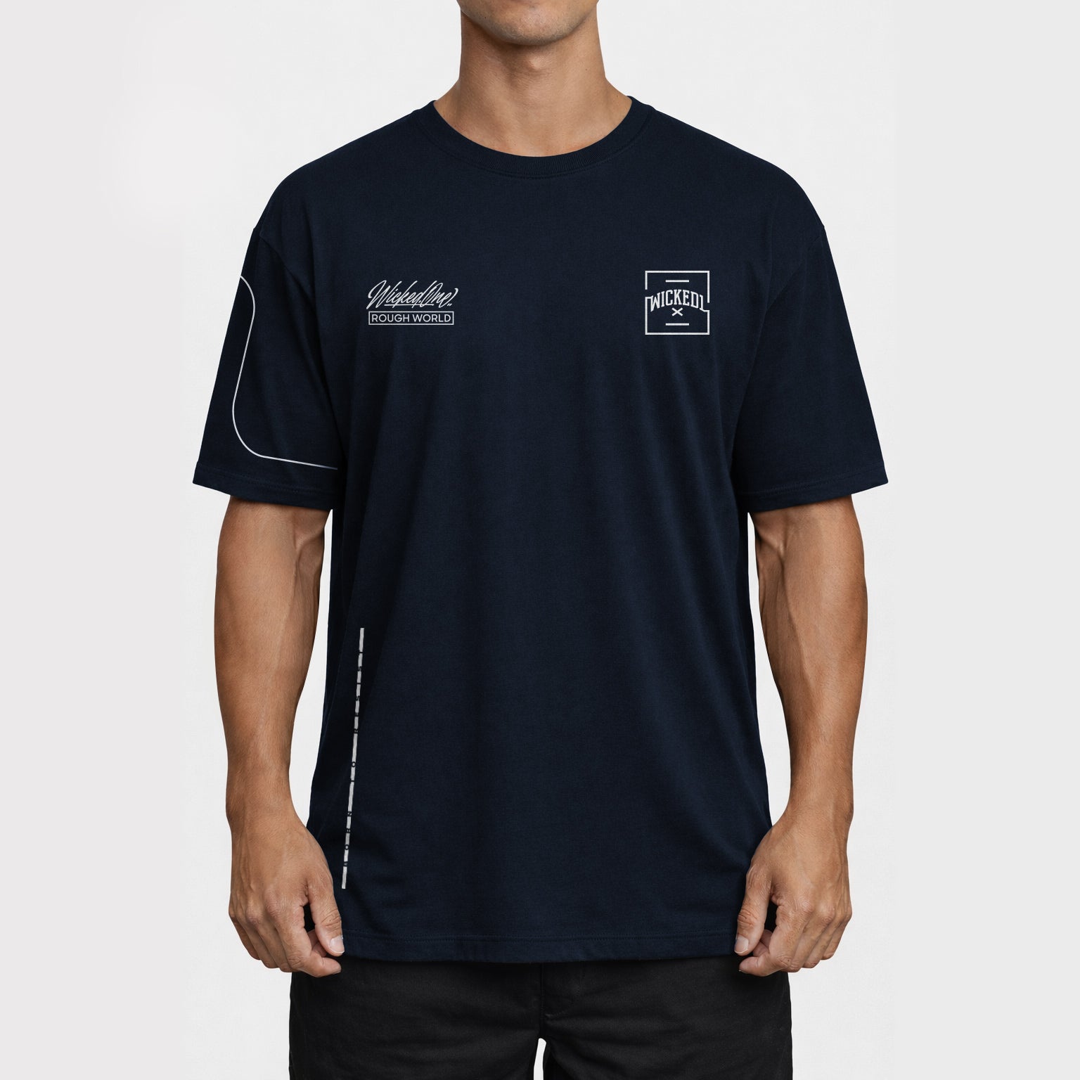T.Shirt Oversize Crank Navy