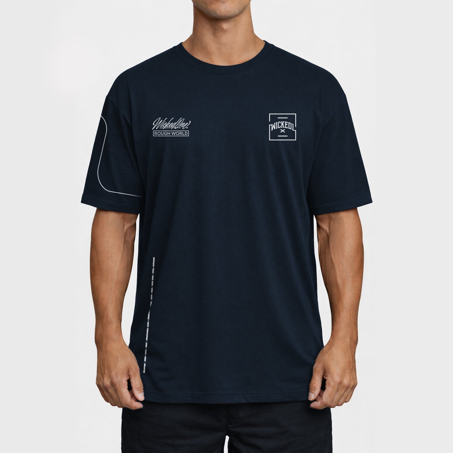 T.Shirt Oversize Crank Navy