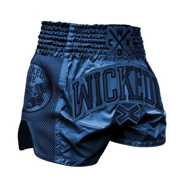 Wicked One Muay Thai Shorts Dragon Thai Weiß Kickboxhose Thaiboxhose S M L XL 